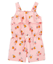 Carter's Cotton Romper - Pink Carter's Cotton Romper - Pink