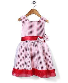 Little Coogie Checkered Dress - Red Little Coogie Checkered Dress - Red