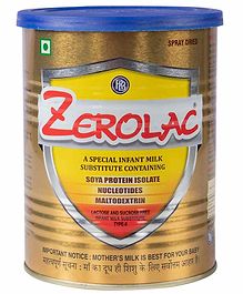 Zerolac Infant Milk Substitute - 400 gm