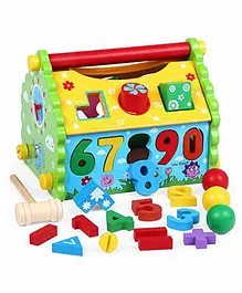 Yamama Multi Functional Dismounting House Activity Toy - Multicolor
