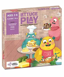 Chalk and Chuckles Lettuce Play Picture Food Bingo - Multicolour