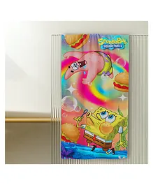 Sassoon Spongebob Printed Cotton Kids Towel - Multicolour