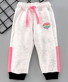 Vitamins Full Length Lounge Pant Text Print - Off White Vitamins Full Length Lounge Pant Text Print - Off White