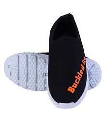 Buckled Up Round Toe Shoes - Black Buckled Up Round Toe Shoes - Black