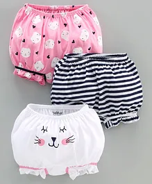 Babyoye Cotton Bloomer Pack of 3 - Multicolor Babyoye Cotton Bloomer Pack of 3 - Multicolor