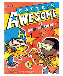 Simon & Schuster Captain Awesome Vs Nacho Cheese Man Book - English