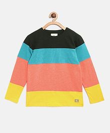 Cherry Crumble by Nitt Hyman Full Sleeves Solid T-Shirt - Multicolor Cherry Crumble by Nitt Hyman Full Sleeves Solid T-Shirt - Multicolor