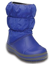 Crocs Winter Puff Boots - Blue Crocs Winter Puff Boots - Blue