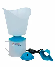 Prozo Plus Vaporizer & Steam Inhaler Double Walled 500 ML Water Tank - White Blue