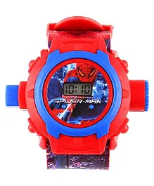 Fiddly Spiderman Projector Watch - (Color May Vary)