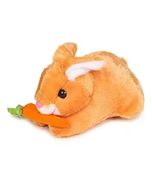 Deals India Bunny With Carrot Soft Toy Light Brown- Length 26 cm