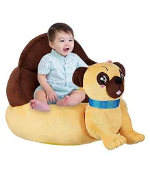 DearJoy Dog Shaped Baby Sofa - Cream Brown