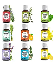 WishCare Essential Oil 9 In One Pack - 15 ml each