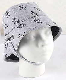 Fox Baby Printed Hat Grey - Diameter 19 cm Fox Baby Printed Hat Grey - Diameter 19 cm