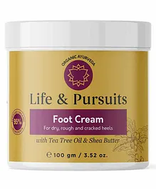 Life & Pursuits Foot Cream for Dry Cracked Feet - 100 gm