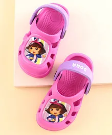 Dora Printed Clogs - Pink Dora Printed Clogs - Pink