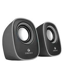 Zebronics Zeb Pebble New 2.0 Multimedia Speaker - Black