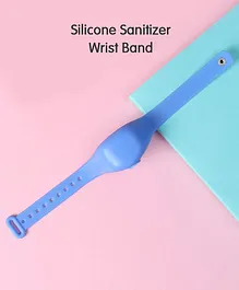 Silicone Sanitizer Refillable Wrist Band - Sky Blue