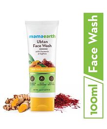 mamaearth Ubtan Natural Face Wash with Turmeric & Saffron - 100 ml mamaearth Ubtan Natural Face Wash with Turmeric & Saffron - 100 ml