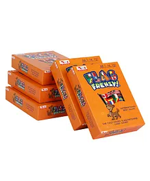 CocoMoco Kids Flag Frenzy Card Game Set of 5 - 58 Cards Each