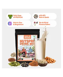 Tots & Moms Nutspro Drink Mix with Jaggery - 200 gm