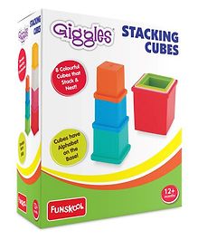 Giggles Stacking Cubes - 8 Cubes