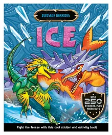 Igloo Books Dinosaur Warriors: Ice Activity Book - English