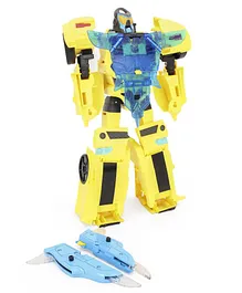 Transformers Bumblebee Cyberverse Adventures Battle Call Officer Action Figure with Voice Activation Yellow - Height 25.4 cm