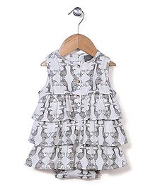 Kate Quinn Fish Print Dress - Off White Kate Quinn Fish Print Dress - Off White