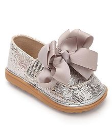 Mooshu Trainers Glittery Pair Of Shoes - Silver Mooshu Trainers Glittery Pair Of Shoes - Silver