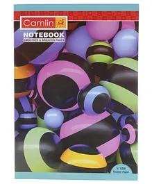 Camlin Single Line Notebook Ball Print - 172 Pages