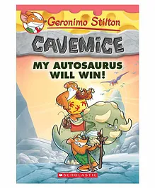 Geronimo Stilton Cavemice My Autosaurus Will Win Story Book - English