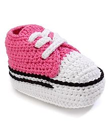 Jefferies Socks Fancy Booties - Pink Jefferies Socks Fancy Booties - Pink