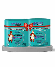 Nature Vedic Multivitamin Gummies Lemon and Strawberry Flavour & a Free Gummies of Lemon Flavour Green - Pack of 2