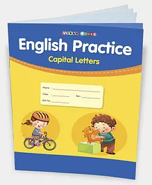 English Practice Capital Letters Writing Book - English