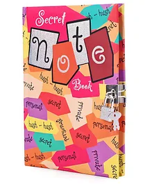 Archies Exercise Note Book With Lock - Multicolour 