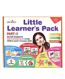 Creative Little Learn's Pack Part-III - Multicolor