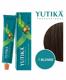 Yutika Pro Ammonia Free Blonde.7.0 Hair Color - 100 gm