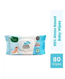 Mother Sparsh Baby 98 % Water Based Wipes (Mild -Scented) - 80 Pieces