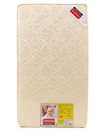 Babyhug High Density Soft Foam Baby Mattress Floral Print - Off White