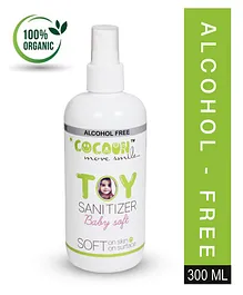 COCOON ORGANICS 100% Organic Alcohol Free Baby Soft Fragrance Sanitizer - 300 ml