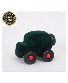 Rubbabu Pull Along Scout The SUV Toy Car - Dark Green