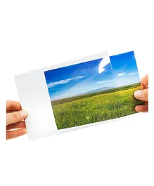 LifeKrafts Magnetic Photo Frame White - Pack of 4