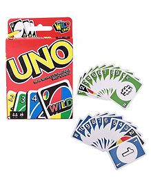 Mattel Uno Card Game With Customizable Wild Cards & UNO Card Game With Customizable Wild Cards - Multicolor