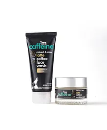 mCaffeine Daily Skin Moisturizing & Repair Kit - Latte Coffee Routine
