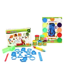 Fun Dough Funskool Number Letters And Fun - Over 35 Pieces
