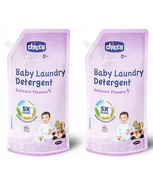 Chicco Laundry Detergent Delicate Flowers - 500 ml -Pack of 2