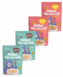 Slurrp Farm Foxtail and Little Millet Vermicelli - 180 gm (Pack of 4)