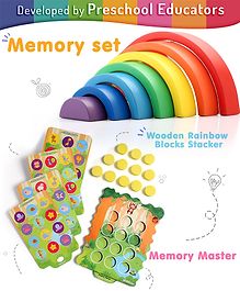 Intelliskills Memory Master & Rainbow Stacker Combo