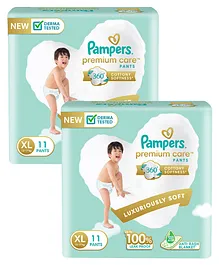 Pampers Premium Care Diaper Pants Extra Large - 11 Pieces - (Pack of 2)